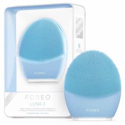 FOREO LUNA 3 Facial Cleansing Brush Combination skin Blue MSRP219