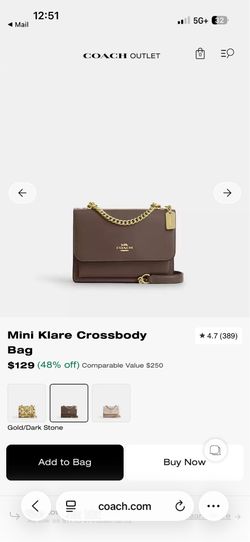 Coach pocketbook