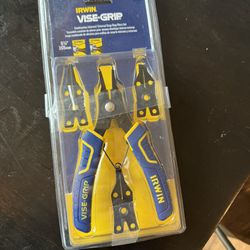 Irwin Vise Grip Snap Ring Pliers Set 