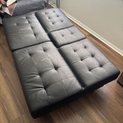 Leather Futon 