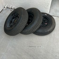 13” Tires And Wheels (3)