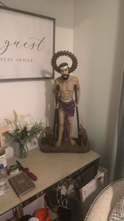 32” St Lazarus Statue
