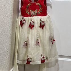 1-2 Year Old Butterfly Theme Birthday Dress