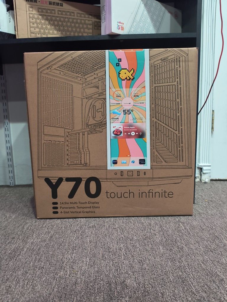 Hyte Y70 Touch Infinite and Regular