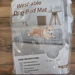 Orthopedic Waterproof Dog Mat for Crate Washable Medium 