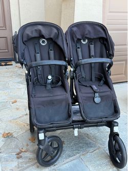 Bugaboo Donkey Duo Double Stroller – Black – Priced to Sell