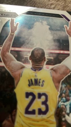 Basketball card LeBron James