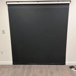 Electric Window Covering Blind With Rechargeable Remote And Power Source 