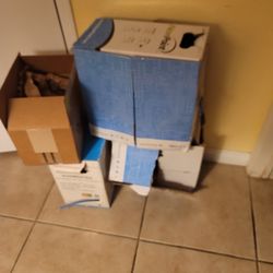 Ethernet 6 and 5e cable. About 2000 feet