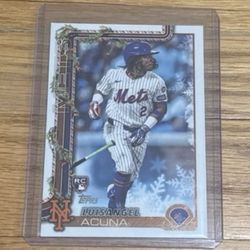 Luisangel Acuna Rookie Card- Topps Holiday