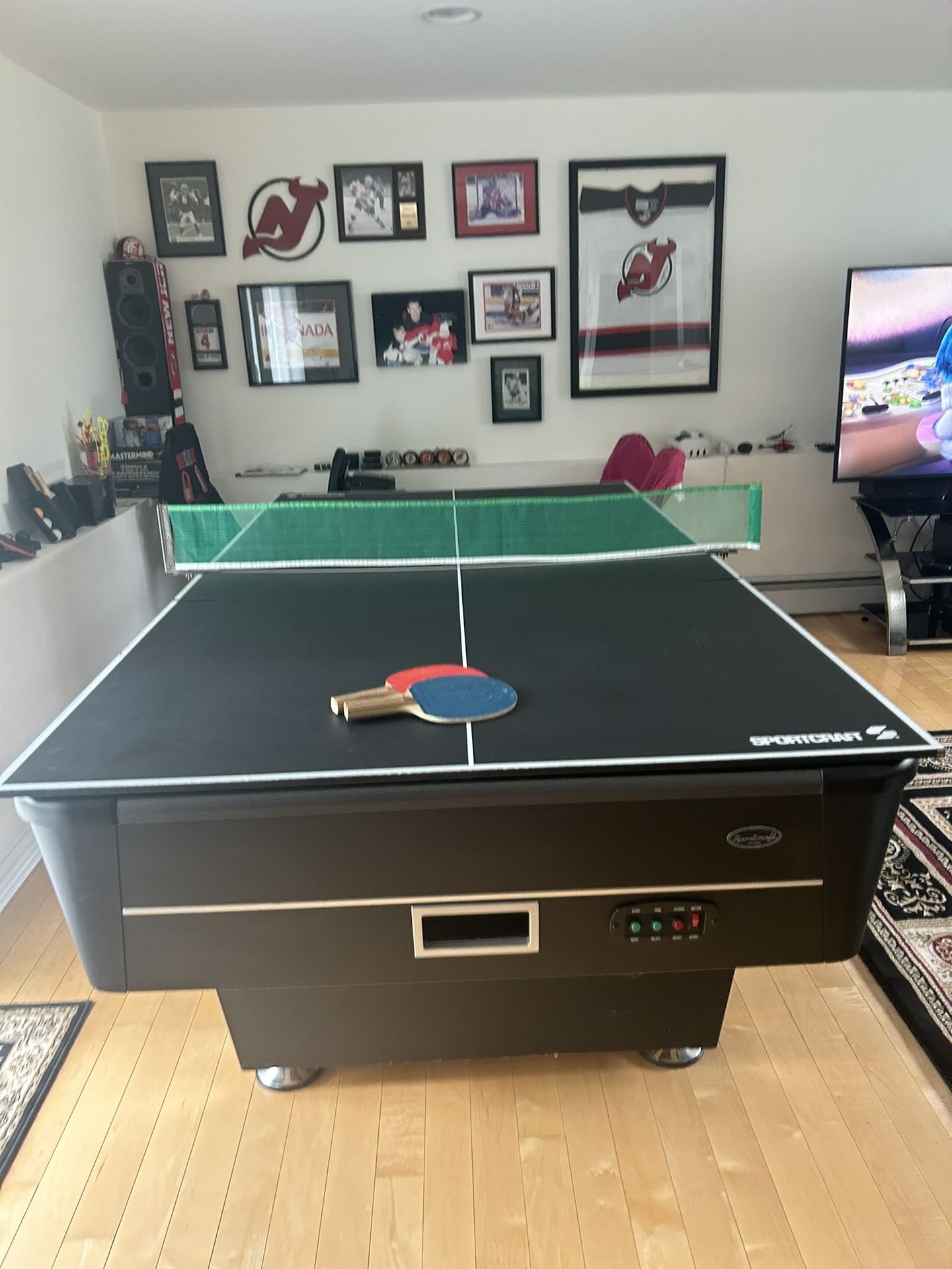 Sports Craft Convertible Ping Pong & Air Hockey Table