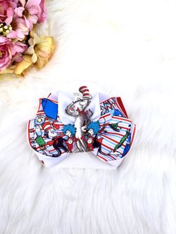 The Cat In The Hat Hair Bow 