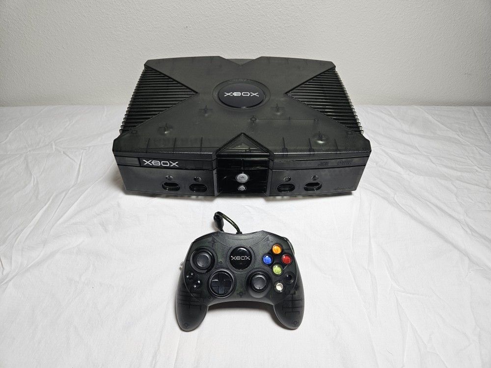 Custom Special Edition Japan Skeleton Original Xbox With Loaded 2TB Hard Drive 