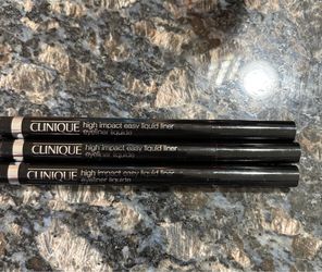 NEW CLINIQUE HIGH IMPACT EASY LIQUID LINER IN BLACK $7!!