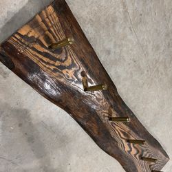 Custom .50 Cal Coat Rack 