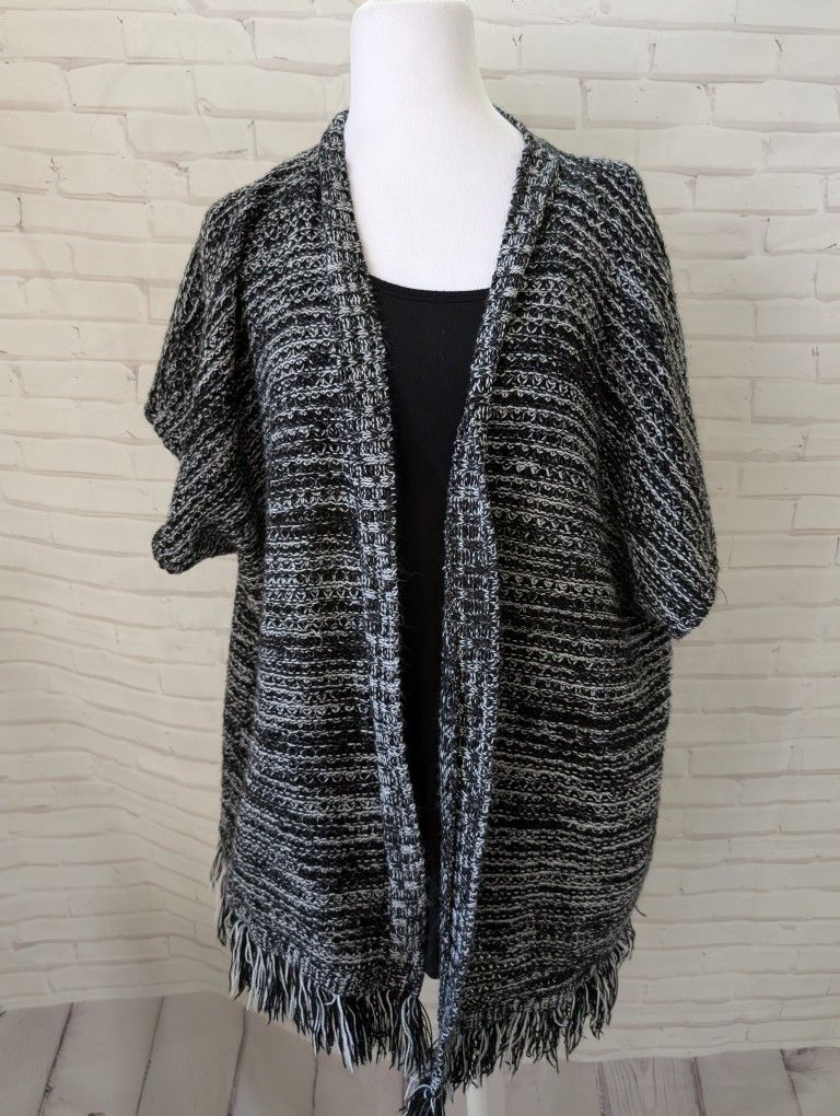 Great Northwest Indigo Cardigan Size L