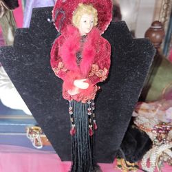 Puttin On The Ritz Tassel Doll