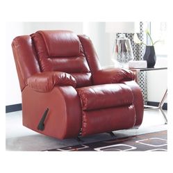 Rich red premium recliner! Other sofa and Loveseat saves here
