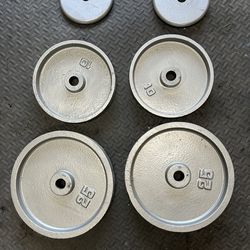 Weight plates and bars