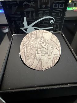 Ancient Egyptian Themed Collectible Coin Medal