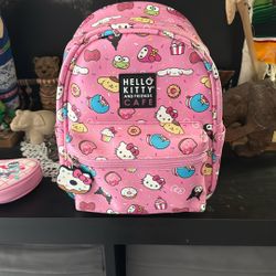 Hello kitty And Friends Cafe Backpack 