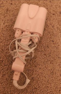 Pink Multi-Barrel Hair Curler Waver