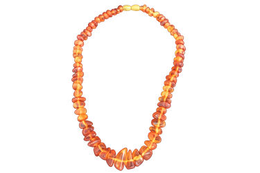 Baltic Amber Teething Necklace 18"