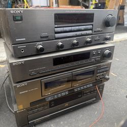 Sony speakers and stereo