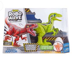 Robo Alive Rampaging Raptor Dinosaur Toy