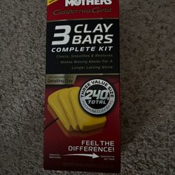 Morhers 3 Clay Bars 