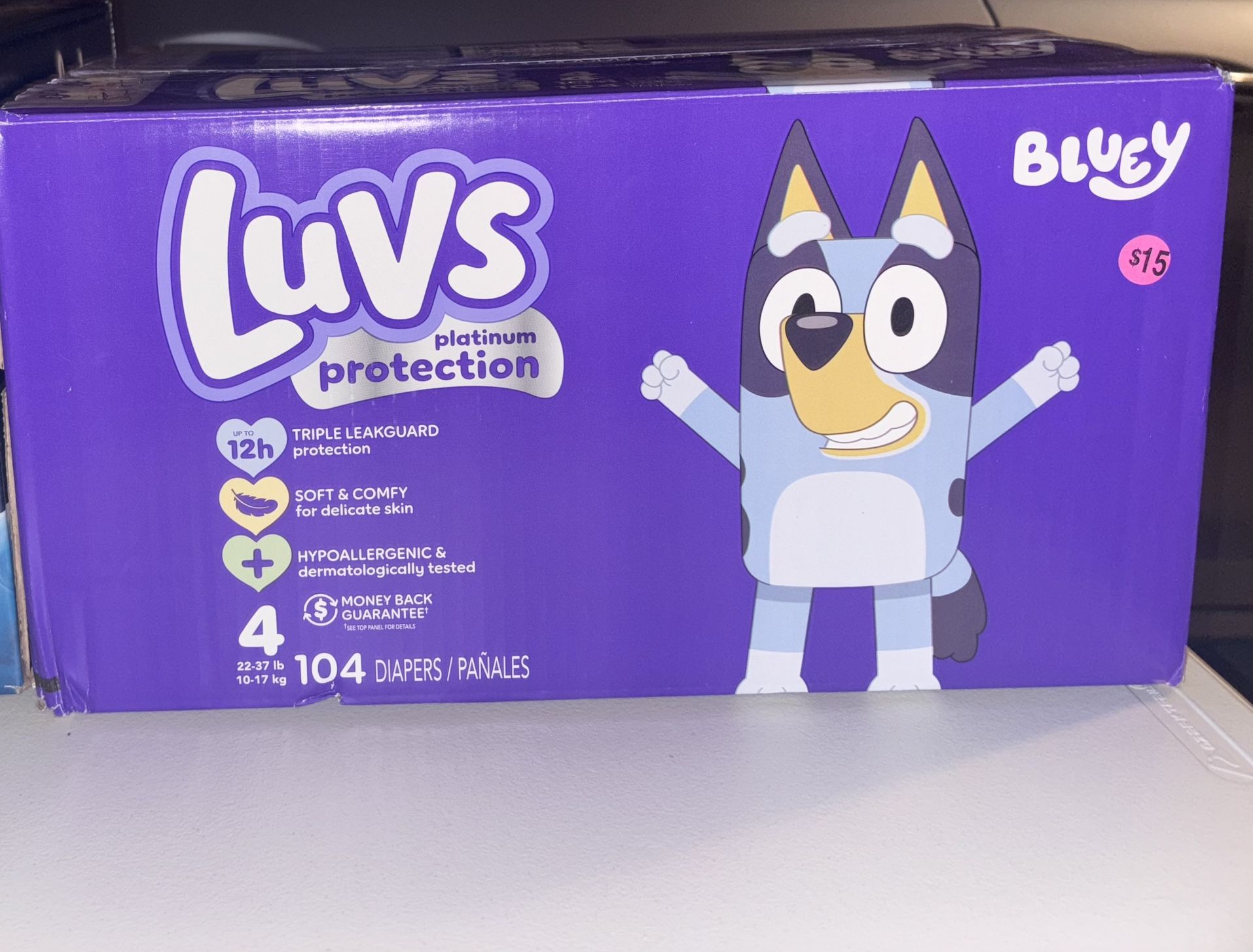 Luvs Diapers Size 4