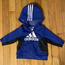 Baby Adidas Hoodie (Size: 3 Months)