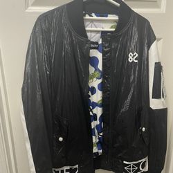 Black Create 2mrw Bomber Jacket Size M
