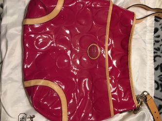 Hot Pink Coach purse