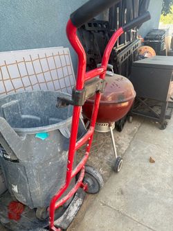 Red Heavy-Duty Hand Truck Dolly