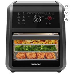 chefman exacttemp multifunctional digital air fryer