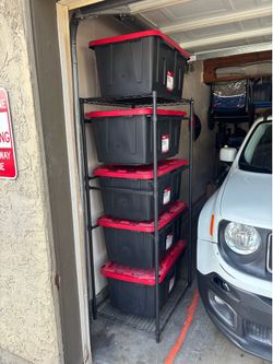 Tote Tower w/ Bins