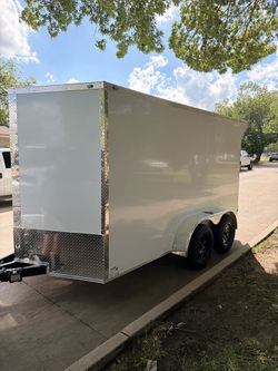 7x12 Cargo Enclosed Trailer