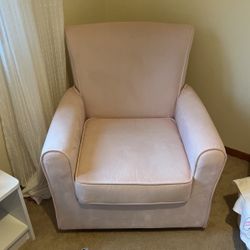 Pink Rocking Sofa Chair
