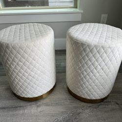 Upholstered Side Tables