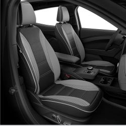 (Brand New in Box)  FREESOO Seat Covers for Ford Mustang Mach-E 2025 2024 2023 2022 2021 - Custom Fit Full Set Car Seat Protectors with Airbag Compati
