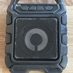 BLUETOOTH SPEAKER / iLive Wireless Tailgate Speaker Power supply:dc in 5v…..500mA Source: Bluetooth, USB, Sd Card , DC in 5v , AUX IN and Off-On Light