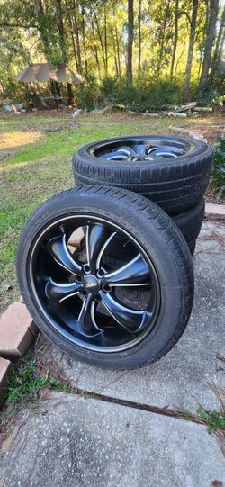 22" American Racing Torque Thrust GM CHEVY 6X5.5 RIMS TIRES WHEELS