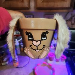 Ceramic Bunny Pot