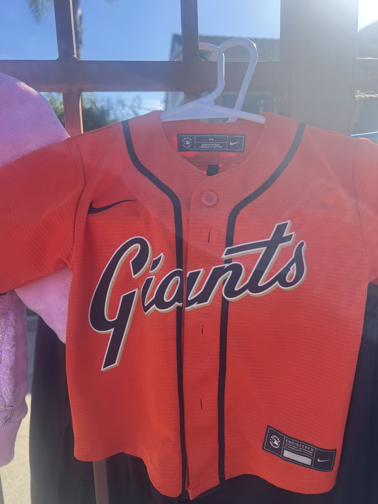Giants Baby Jersey 18 M