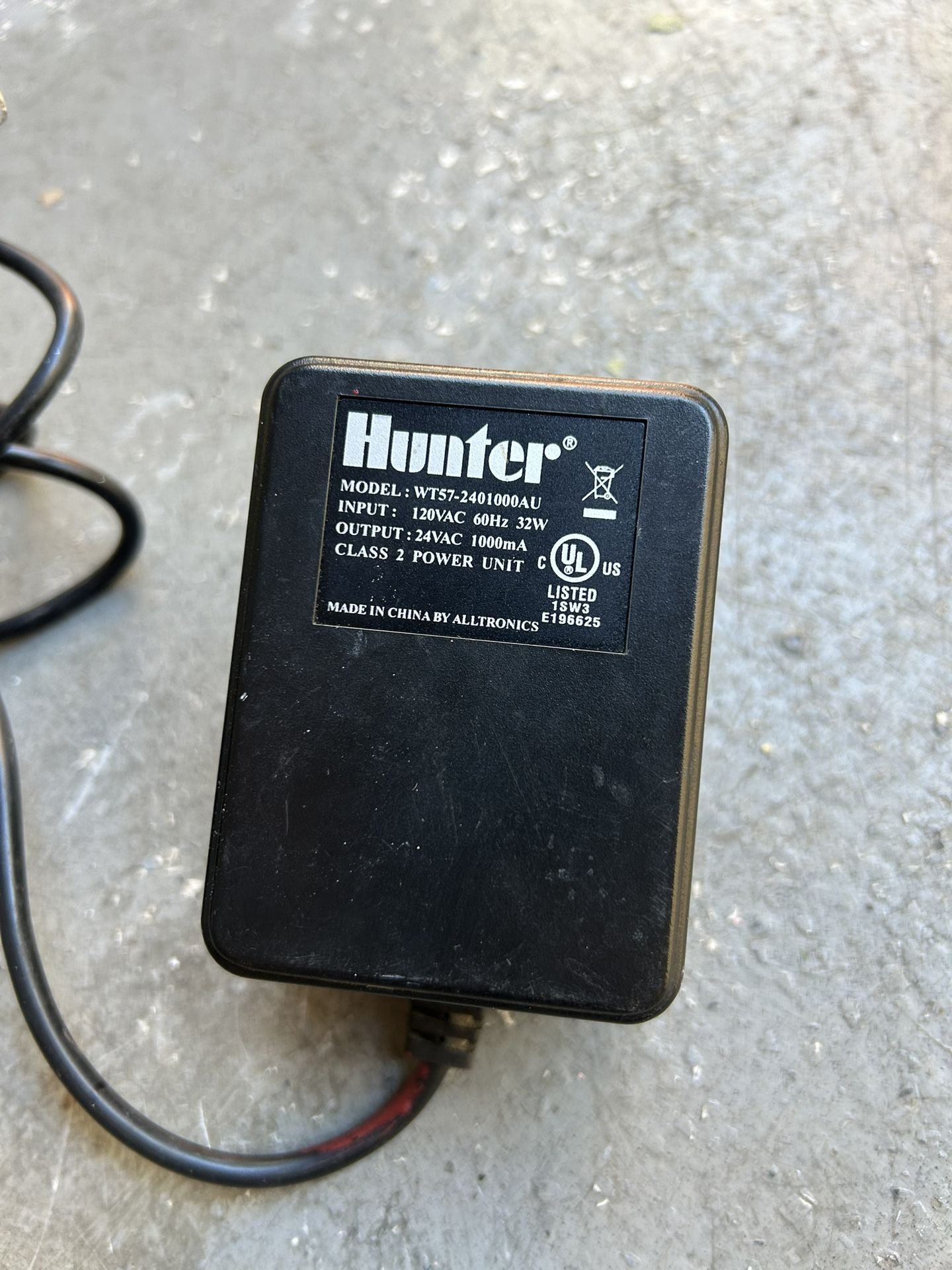 Hunter Sprinkler Power Cable