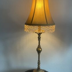 Beaded Vintage Table Lamp