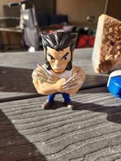 Diecast Metal marvel x men Wolverine Logan figure
