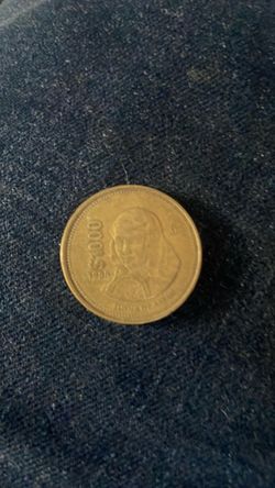Mexican Juana de asbaje coin