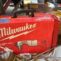 Milwaukee Right Angle Drill